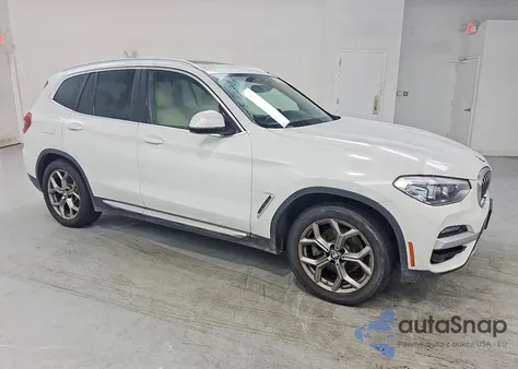 2021 BMW X3 xDrive30I z USA, uszkodzony, nr VIN 5UXTY5C04M9F11129